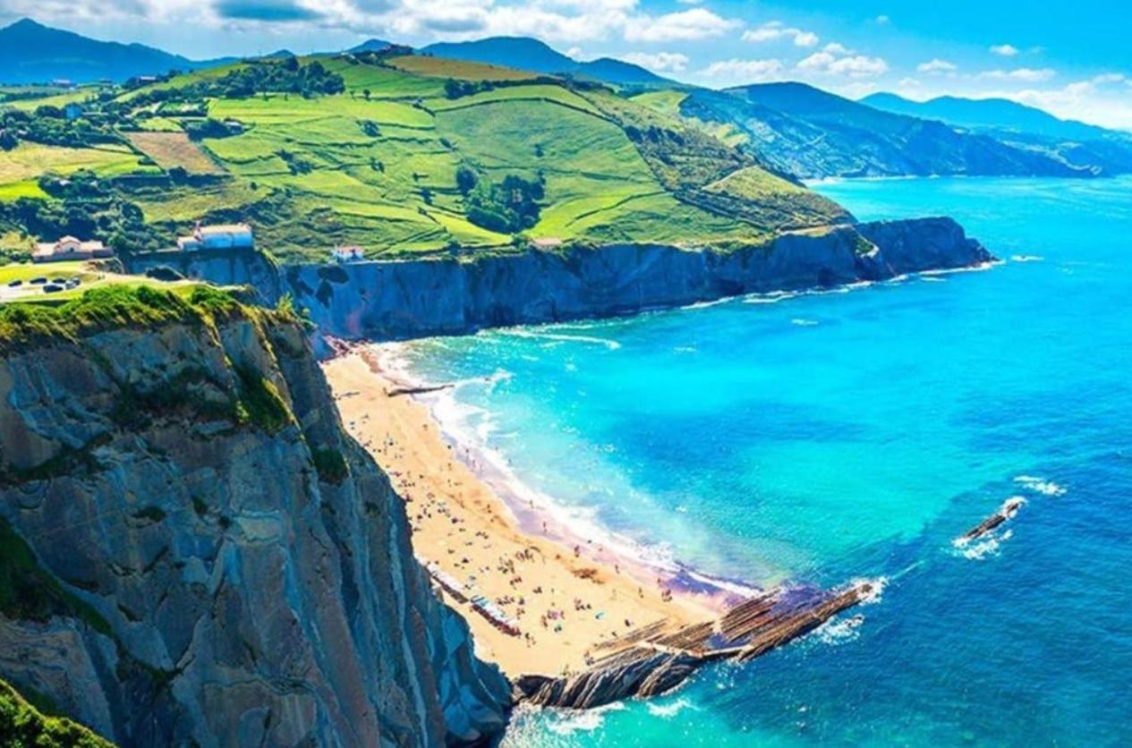 Apartamento Zumaia Basque Alai Exterior foto